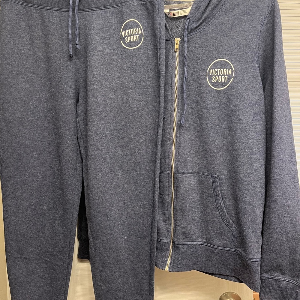 VICTORIA SECRET SPORT. Lounge set, Navy Blue.
